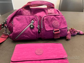 Borsa Kipling con portafoglio
