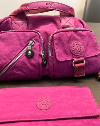 Borsa Kipling con portafoglio