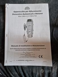 rifornimento metano a casa  x auto 