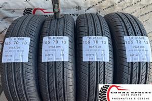 4 PNEUMATICI 155/70 R13 OVATION ESTIVE 85%