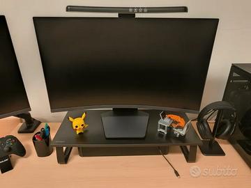 Monitor LG 27" 2K 180Hz, Soundbar e Accessori