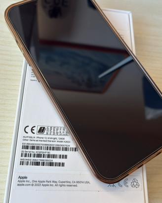 iPhone 13 midnight 128 gb