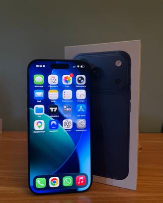 Iphone 17 pro 256gb blu