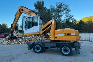 Liebherr A316 litronic caricatore gommato