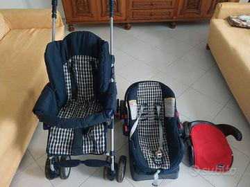 set passeggini chicco trio