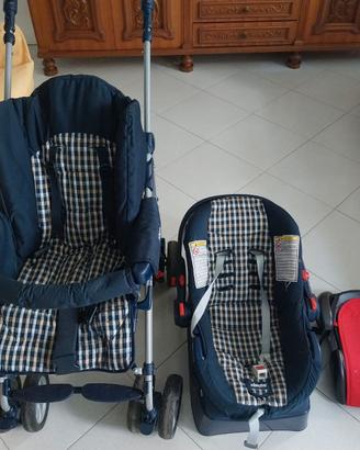 set passeggini chicco trio