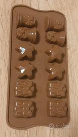 Stampo con varie forme natalizie