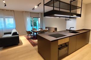 Trilocale arredato zona De Gasperi