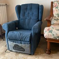 Poltrona elettrica reclinabile per anziani