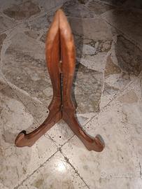 Porta Piatto cavalletto legno