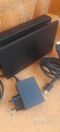Dock nintendo switch, alimentatore e cavo hdmi 