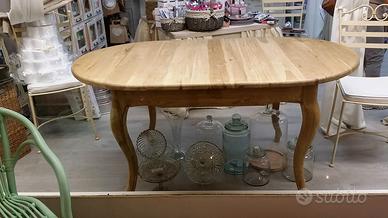 TAVOLO ROVERE OVALE