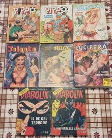 N.8Fumetti d'epoca stampati tra il 1971-1980