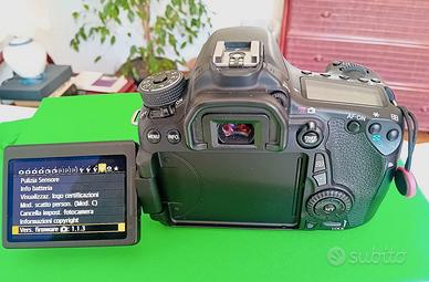 Canon EOS 70D solo  2.200 scatti