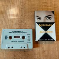 musicassetta di Michael Jackson black or white 