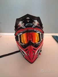 Casco Motocross-Enduro Progrip Mx Pro 3180