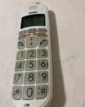 Telefono cordless Brondi Bravo Gold