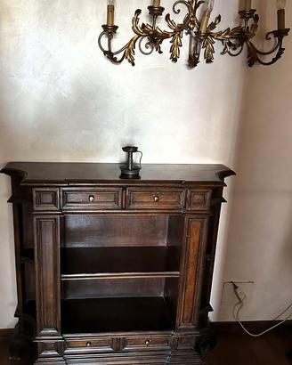 Libreria Bassa Antica in Legno, Stile Classico/Imp