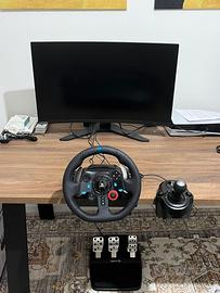 Volante + pedaliera + cambio Logitech G29