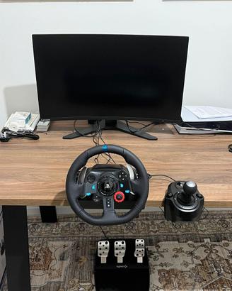 Volante + pedaliera + cambio Logitech G29