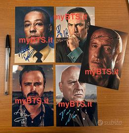 ristampa autografi breaking bad better call saul