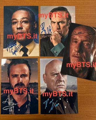 ristampa autografi breaking bad better call saul