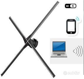 Proiettore tridimensionale 3d doppia lama