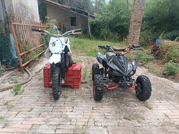 minicross e minimoto