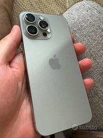 Iphone 15 pro max 256 GB natural titanium