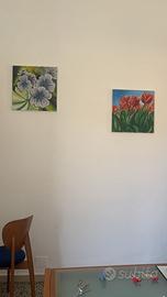 Quadri o canali dipinti a mano