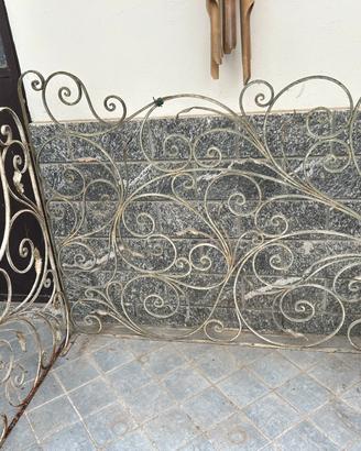 Ringhiera angolare salvagradino -separé decorativo