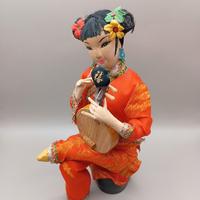 Bambola orientale da collezione vintage