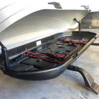 Barre porta tutto con box per fiat grande punto.