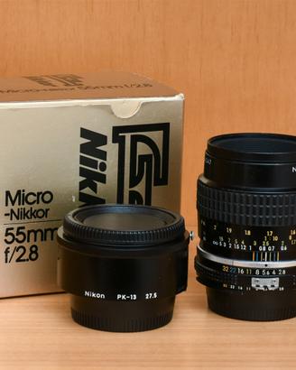 Nikon Micro Nikkor 55mm f2,8  AI-S 