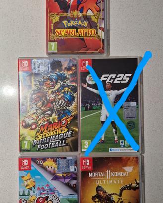 Giochi nintendo Switch Oled