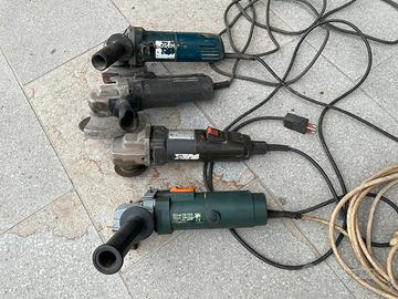 Smerigliatrici professionali  a filo usate