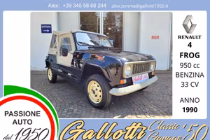 Renault R4 Frog 956cc benzina 33cv