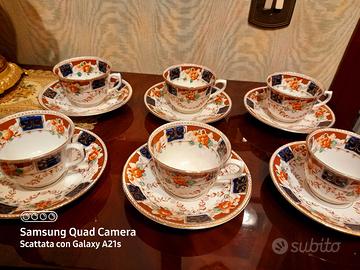 Tazze da The' Vintage Finissima Porcellana Inglese