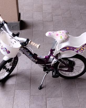 Bicicletta bambina Papillon 3-6 anni