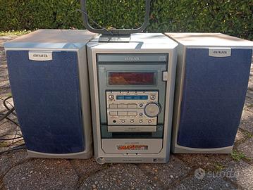 stereo aiwa speaker sistem vintage model sx 