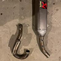 Scarico akrapovic ktm 250