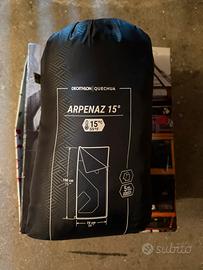 Sacco a pelo Arpenaz Decathlon Nero