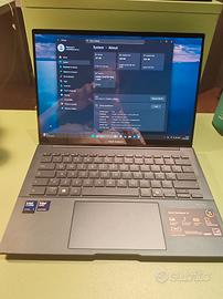 Laptop,ASUS zenbook 14, nuovo, 32/512GB, 3K screen