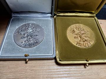 medaglie argento pontificie argento 800 