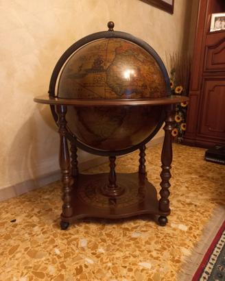 Mappamondo mobile bar anni 70