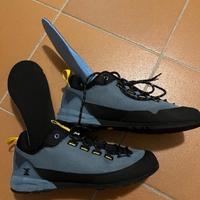 Scarpe avvicinamento uomo EDGE azzurre