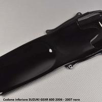 Codone inferiore SUZUKI GSXR 600 2006 - 2007 nero