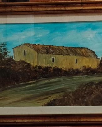 Pittore Sardo quadri vintage anni 90 