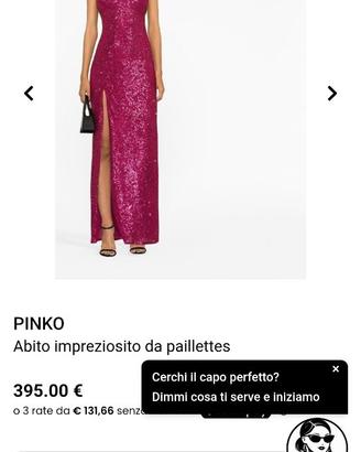 Vestito con pailletes Pinko