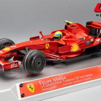 1:18 Ferrari F2008 3 Turkish Victories - HotWheels